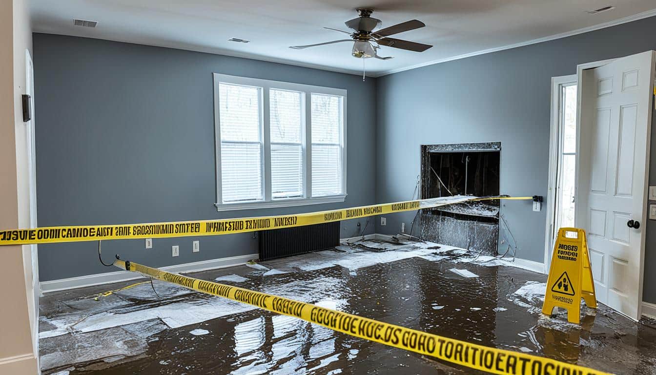 What not to do with water damage?