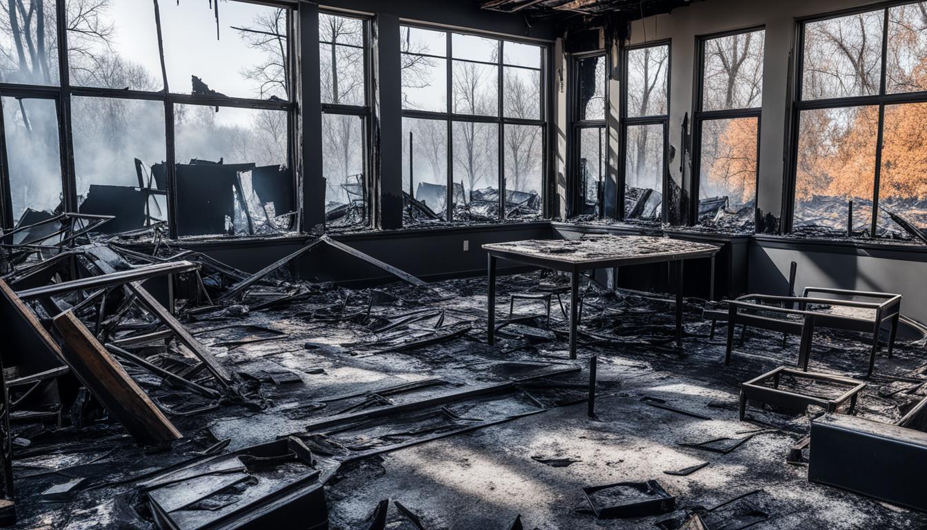 What are the different types of fire damage?